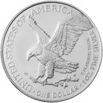 2024 American Eagle Silver One Ounce Bullion Coin Reverse