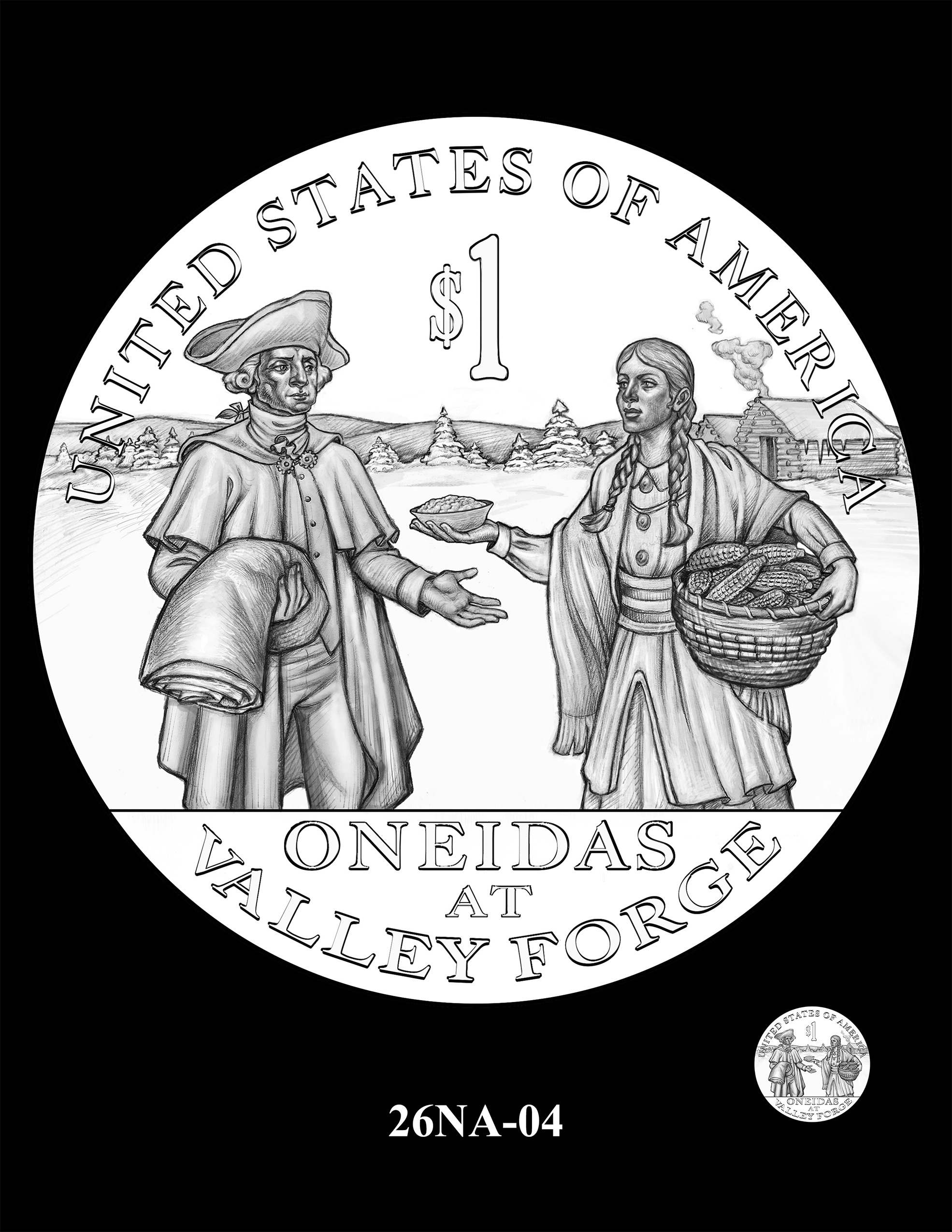 26NA-04 -- 2026 Native American $1 Coin