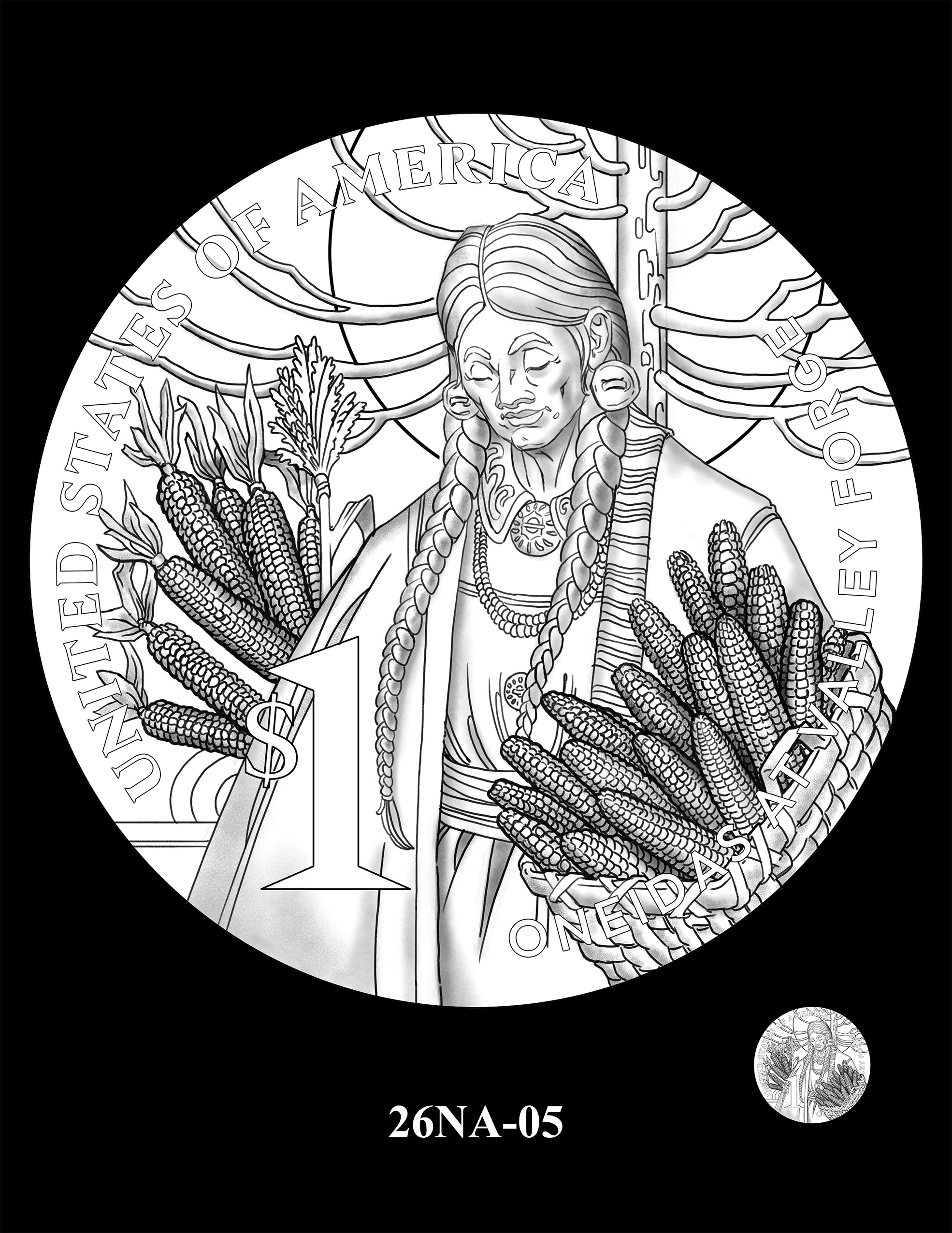 26NA-05 -- 2026 Native American $1 Coin