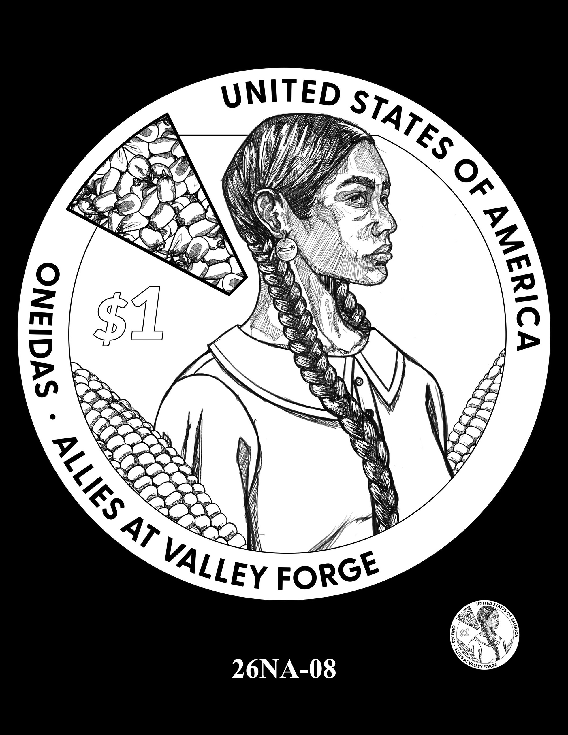 26NA-08 -- 2026 Native American $1 Coin
