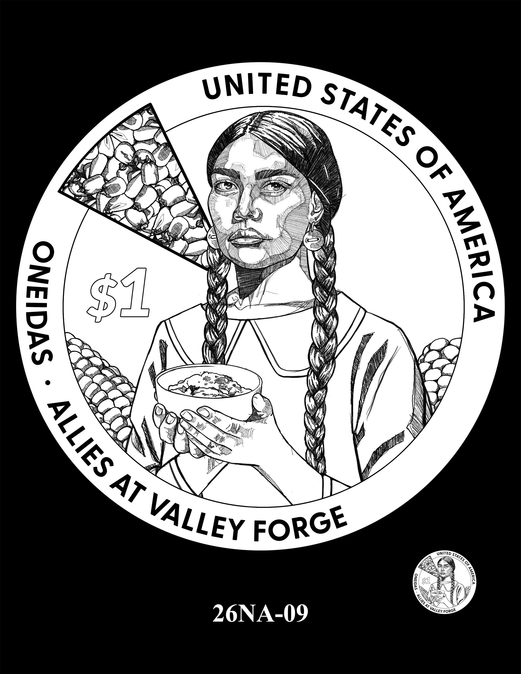 26NA-09 -- 2026 Native American $1 Coin