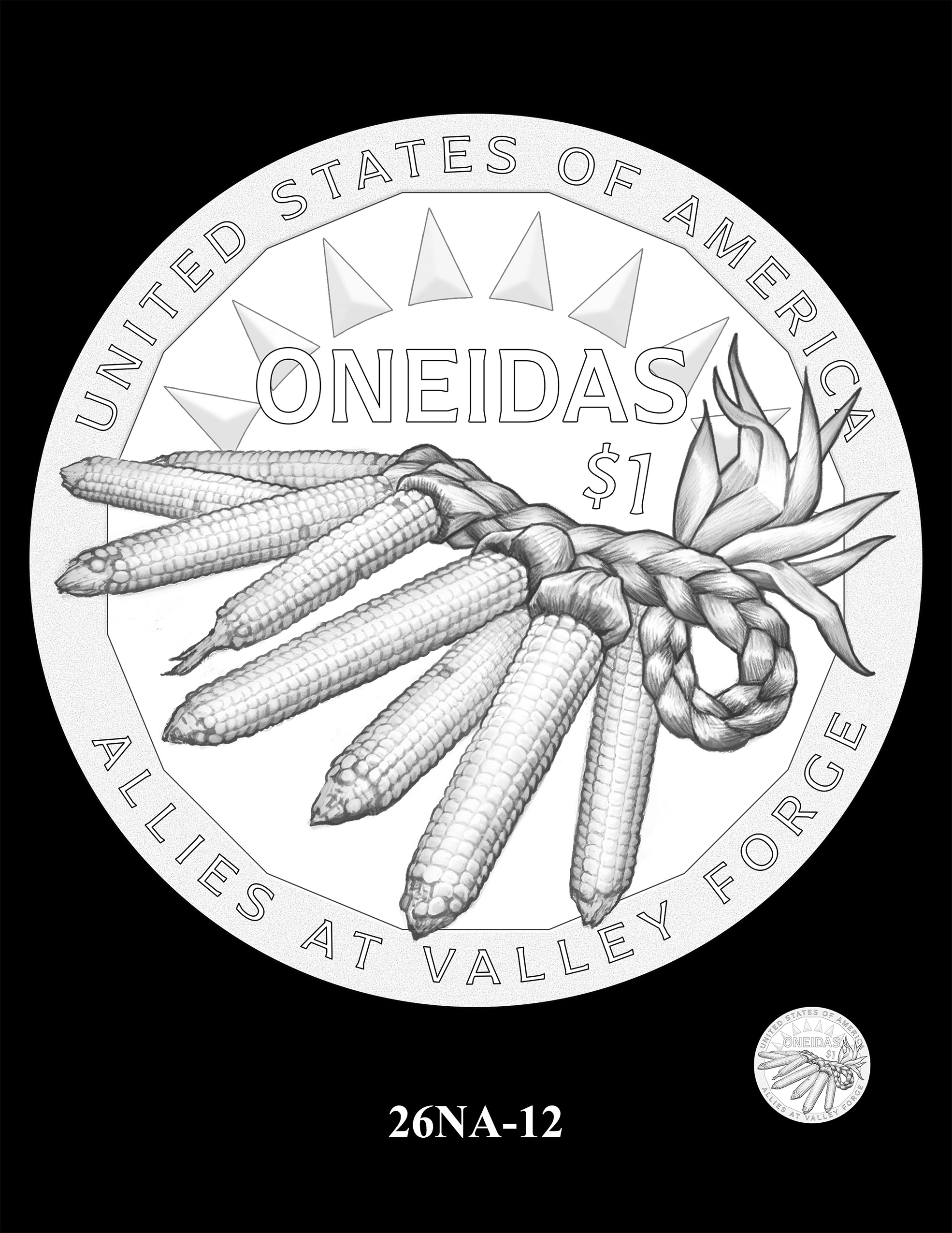 26NA-12 -- 2026 Native American $1 Coin