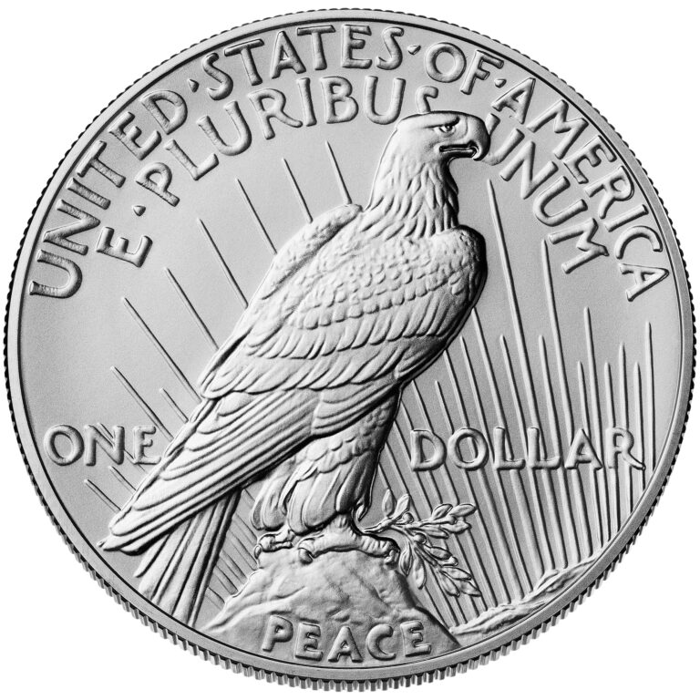 2024 Peace Silver Dollar Uncirculated Reverse