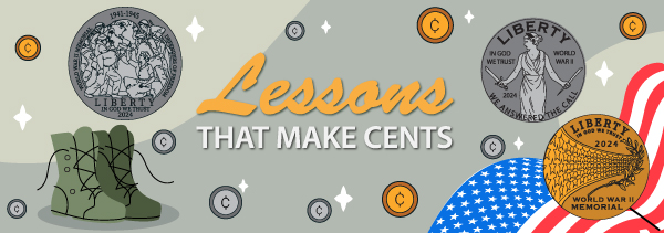 Lessons That Make Cents May 2024 decorative banner