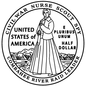 Harriet Tubman Commemorative Clad Coin reverse