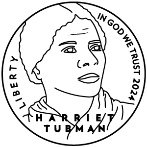 Harriet Tubman Commemorative Gold Coin obverse